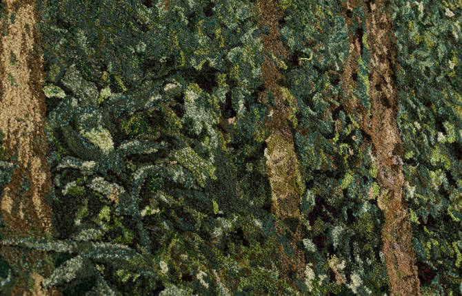 Handwoven Tapestry Inspired by Singapore’s Landscape History